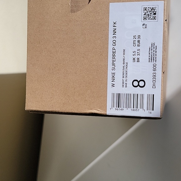 W Nike Superrep GO 2 NN FK, size 8, new with box - Picture 6 of 8